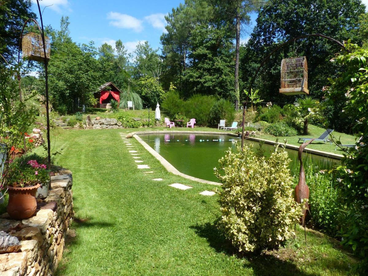 Maison De Charme, Piscine Naturelle Dordogne Perigord Prats-du-Périgord Dış mekan fotoğraf