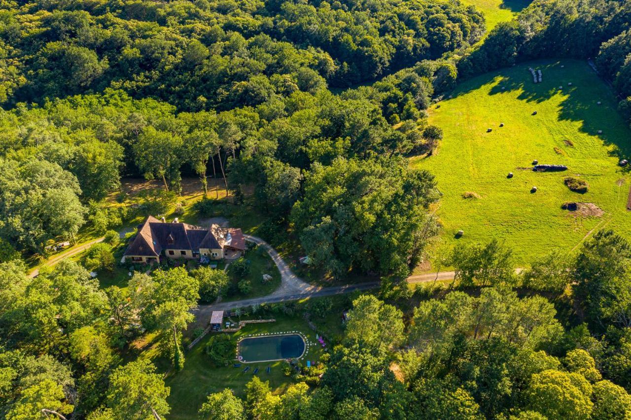 Maison De Charme, Piscine Naturelle Dordogne Perigord Prats-du-Périgord Dış mekan fotoğraf