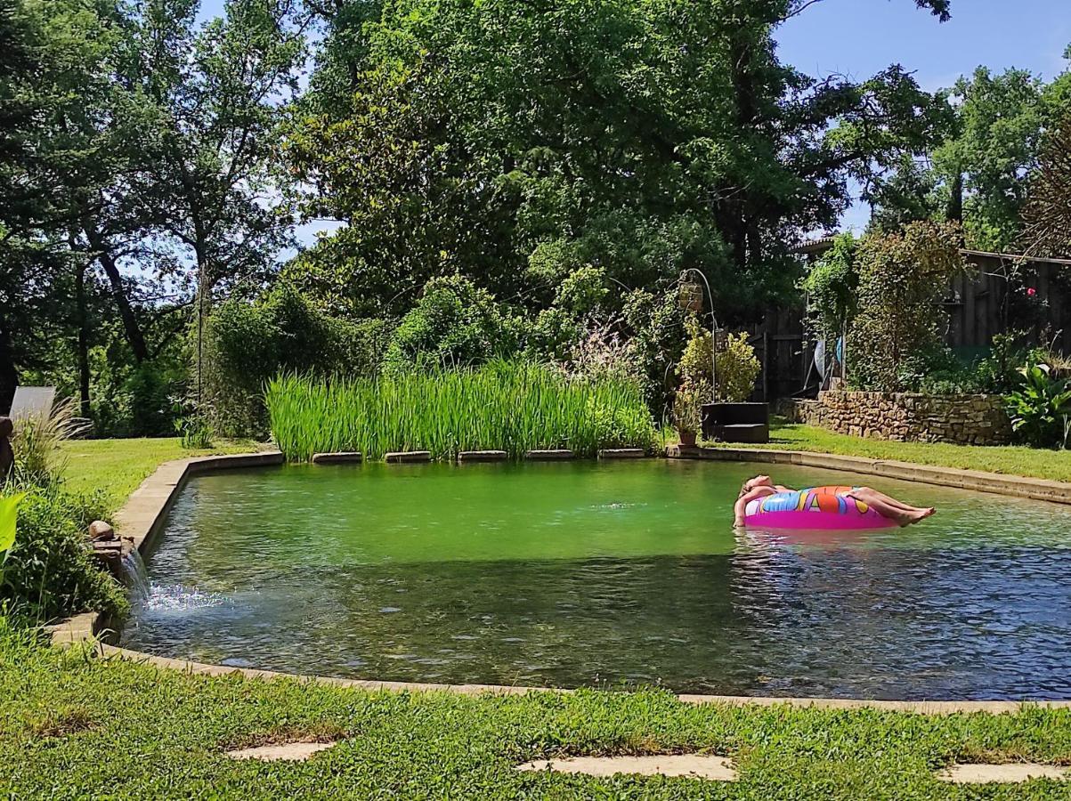 Maison De Charme, Piscine Naturelle Dordogne Perigord Prats-du-Périgord Dış mekan fotoğraf