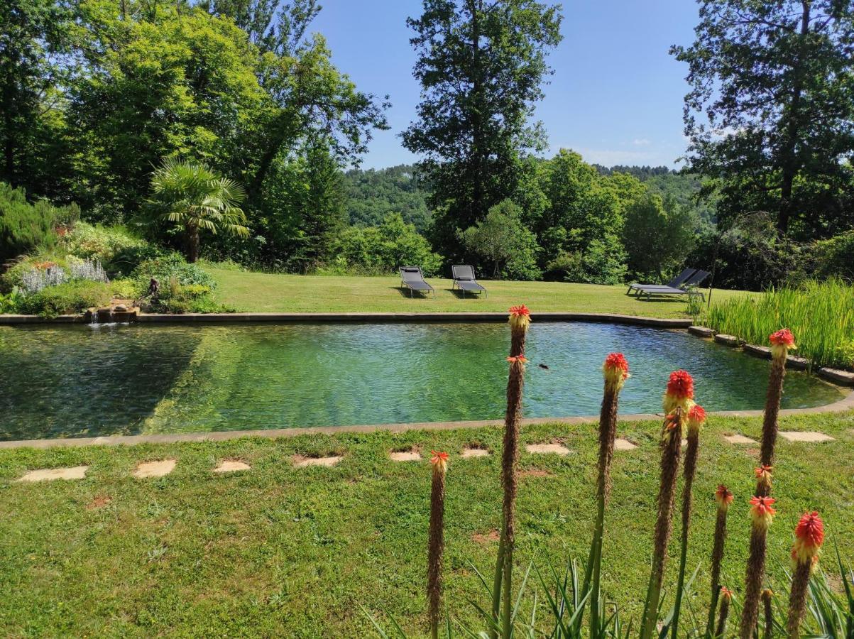 Maison De Charme, Piscine Naturelle Dordogne Perigord Prats-du-Périgord Dış mekan fotoğraf
