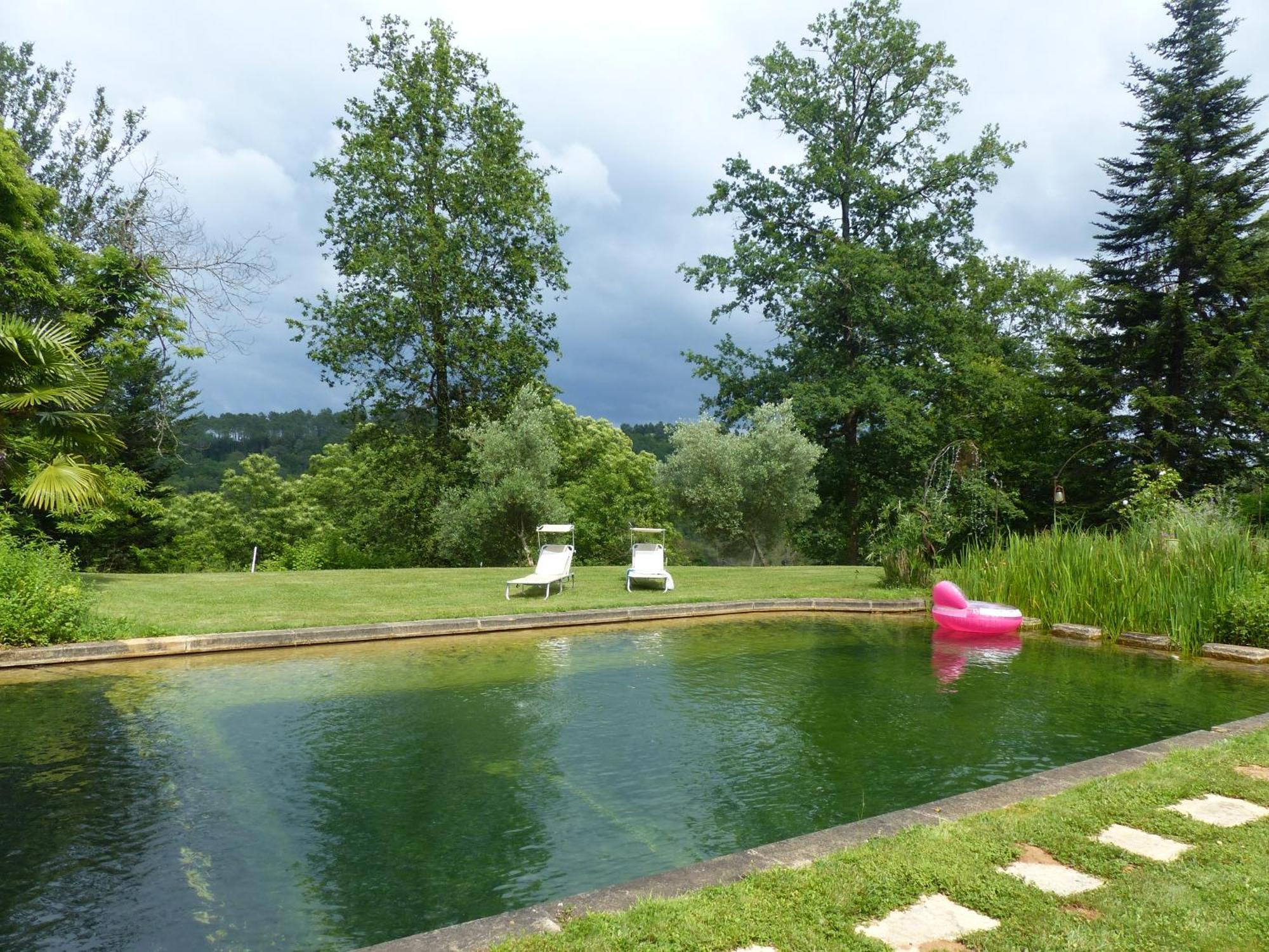 Maison De Charme, Piscine Naturelle Dordogne Perigord Prats-du-Périgord Dış mekan fotoğraf